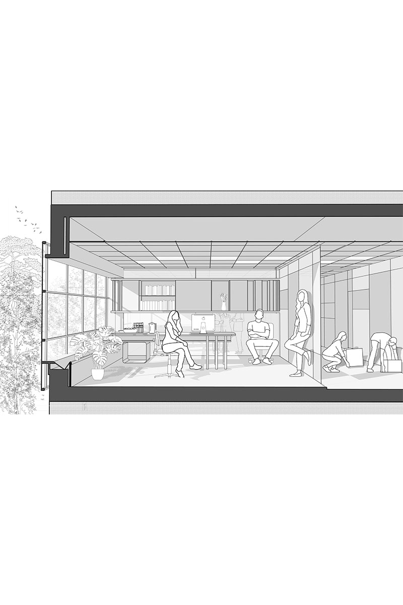 Oficinas Aligafa ||| Las Toscas  ||| DRM Ariquitectura