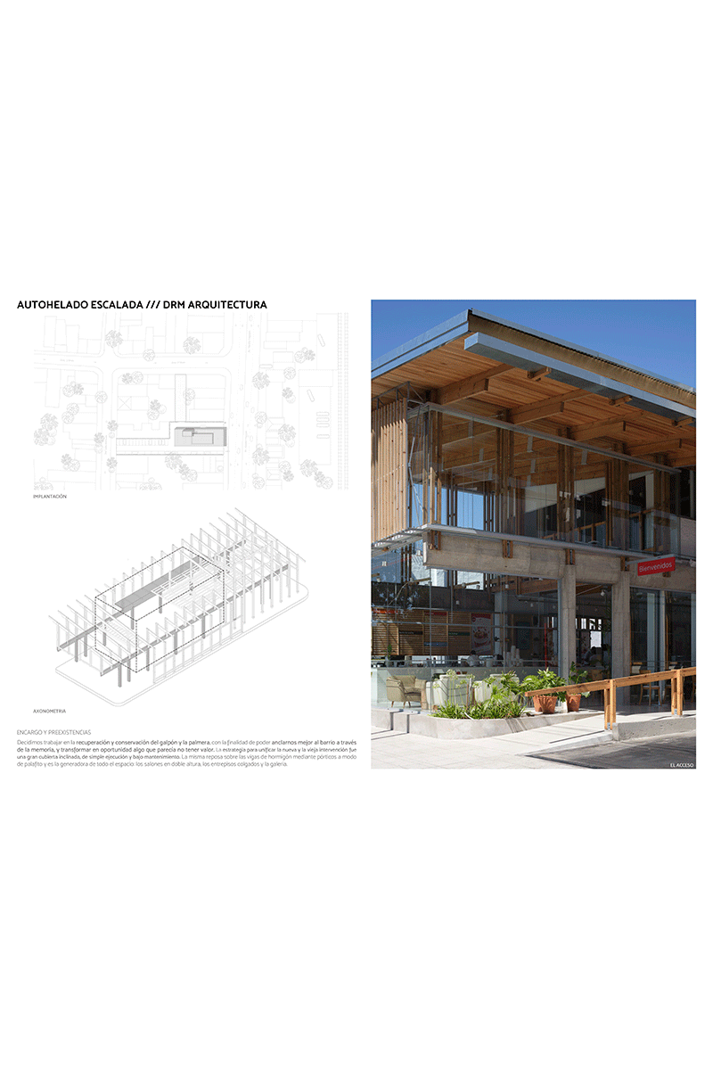 1° PREMIO BIENAL SCA-CPAU, Obras de Reciclaje o Preservación del Patrimonio  ||| Remedios de Escalada ||| DRM Ariquitectura